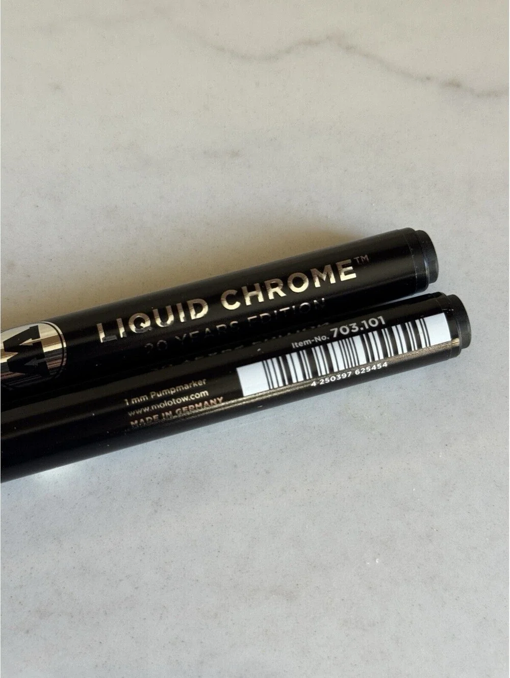 2 Molotow Liquid Chrome Marker 1mm MLW101